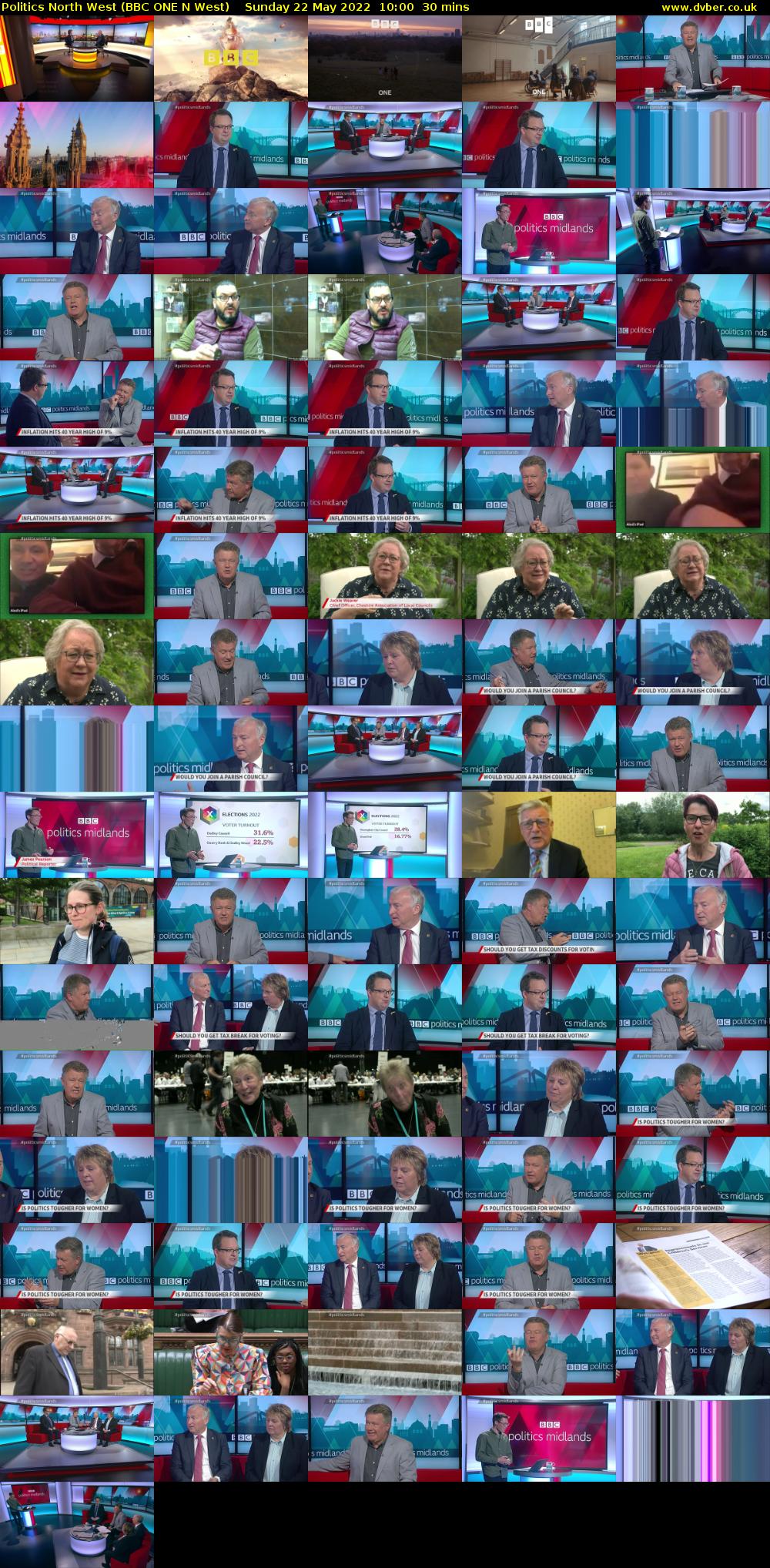 Politics North West (BBC ONE N West) Sunday 22 May 2022 10:00 - 10:30