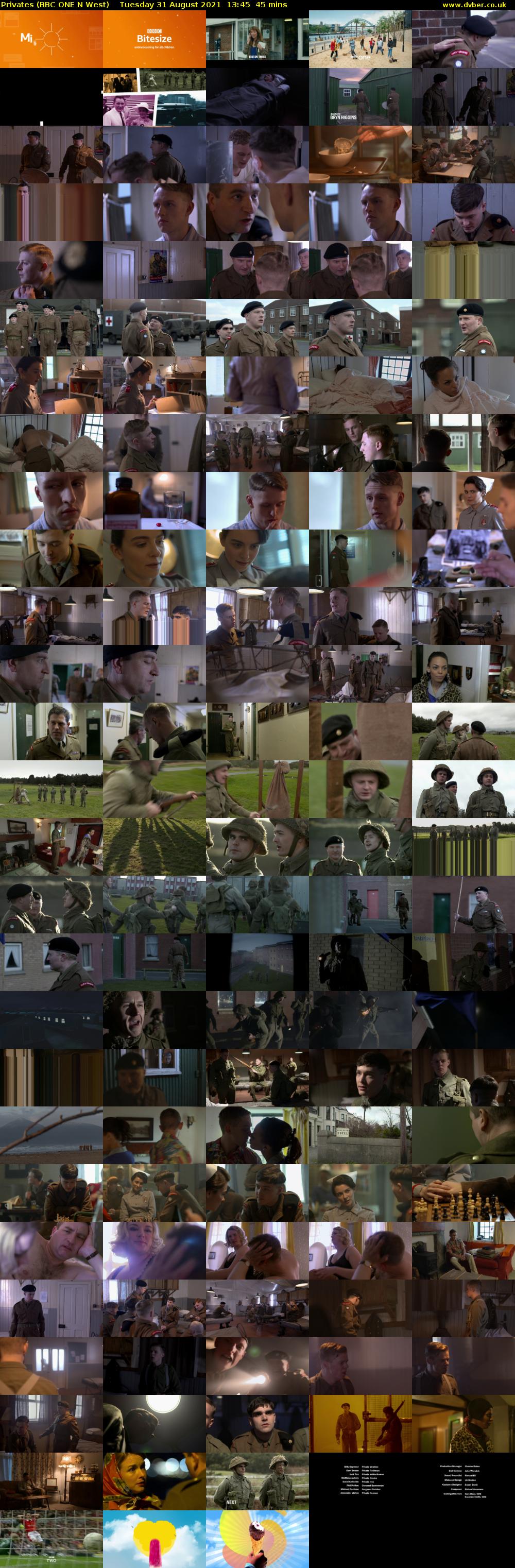 Privates (BBC ONE N West) Tuesday 31 August 2021 13:45 - 14:30