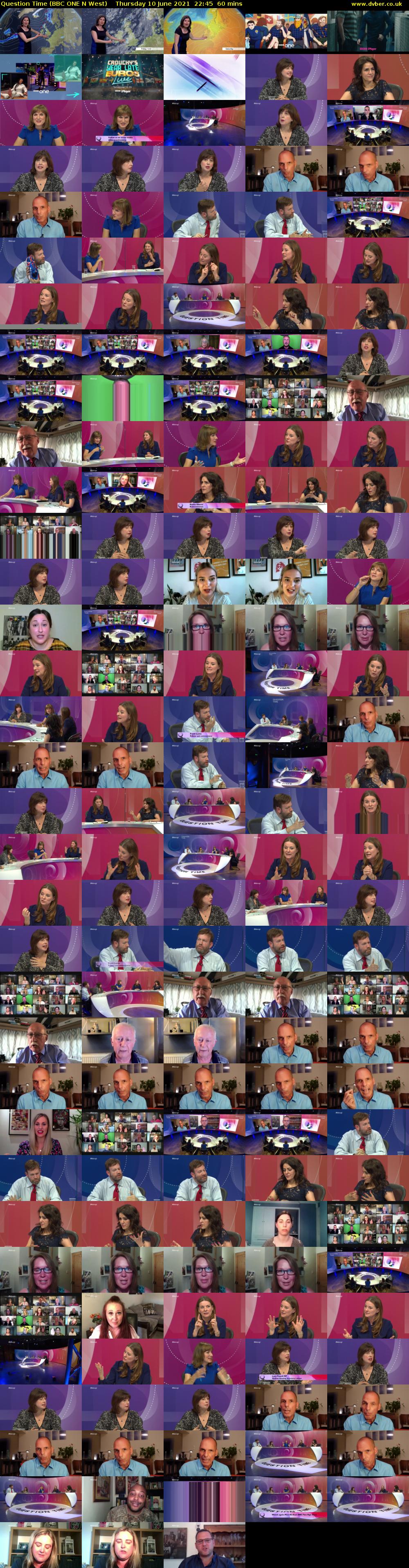 Question Time (BBC ONE N West) Thursday 10 June 2021 22:45 - 23:45
