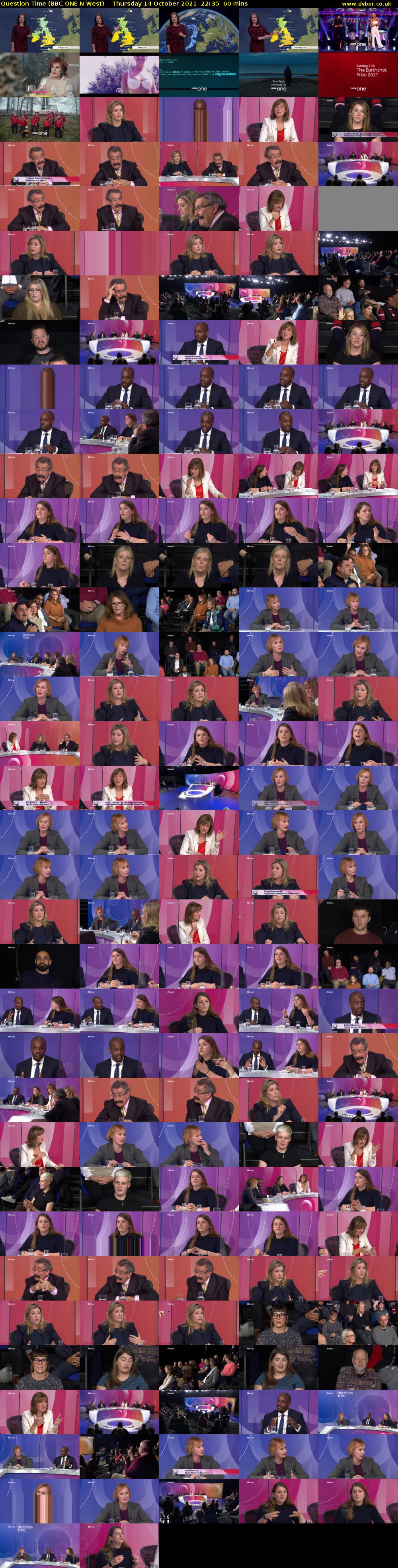 Question Time (BBC ONE N West) Thursday 14 October 2021 22:35 - 23:35