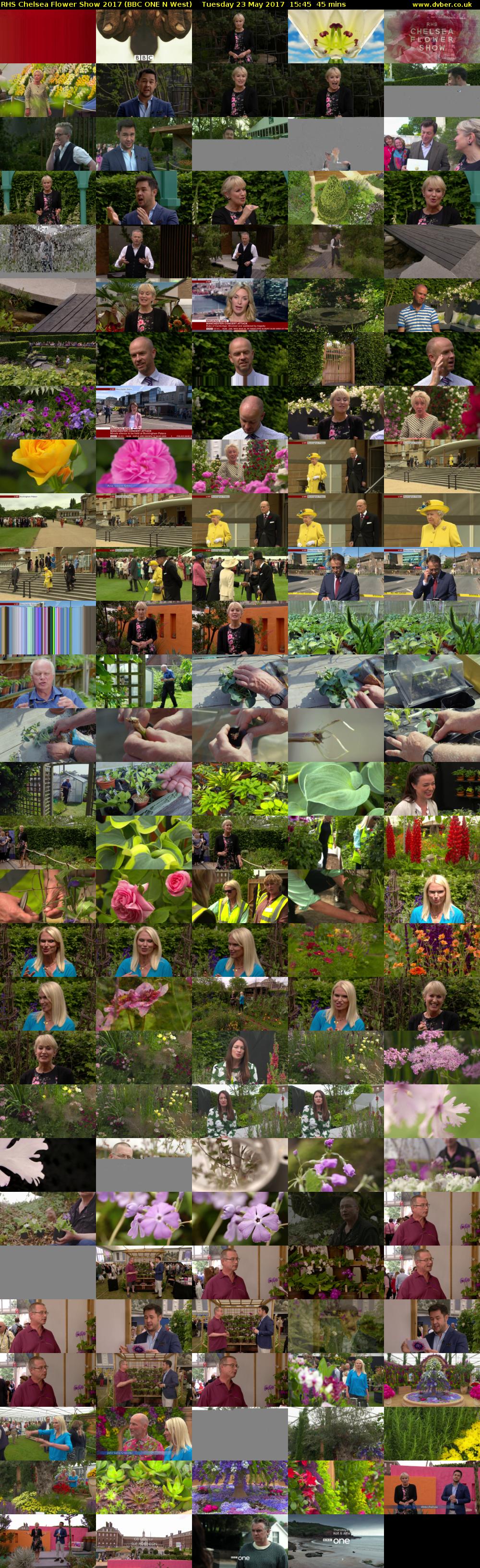 RHS Chelsea Flower Show 2017 (BBC ONE N West) Tuesday 23 May 2017 15:45 - 16:30