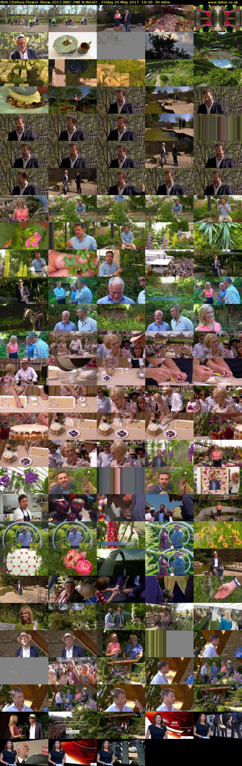 RHS Chelsea Flower Show 2017 (BBC ONE N West) Friday 26 May 2017 19:30 - 20:00