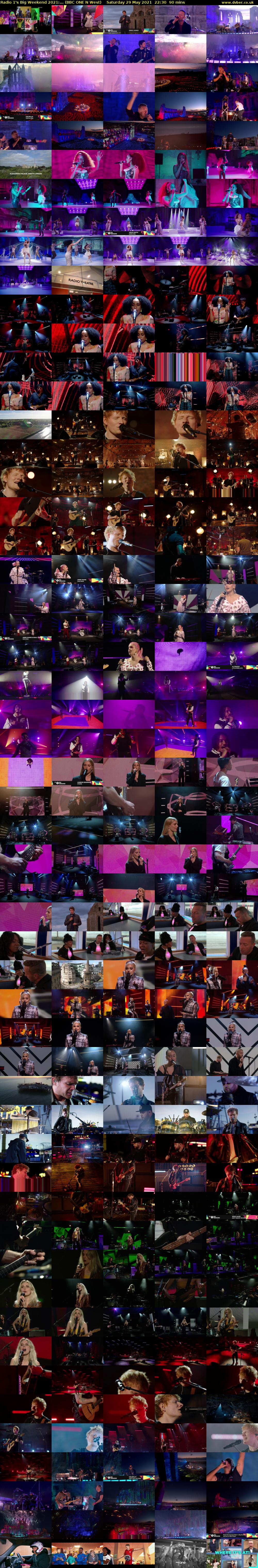 Radio 1's Big Weekend 2021:... (BBC ONE N West) Saturday 29 May 2021 22:30 - 00:00