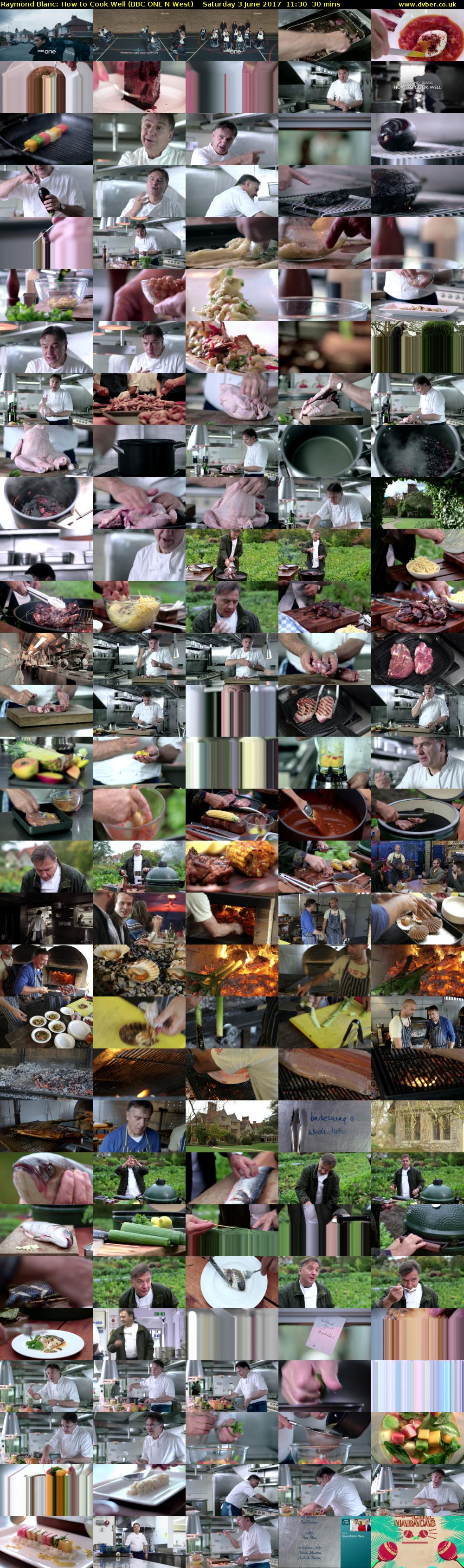 Raymond Blanc: How to Cook Well (BBC ONE N West) Saturday 3 June 2017 11:30 - 12:00