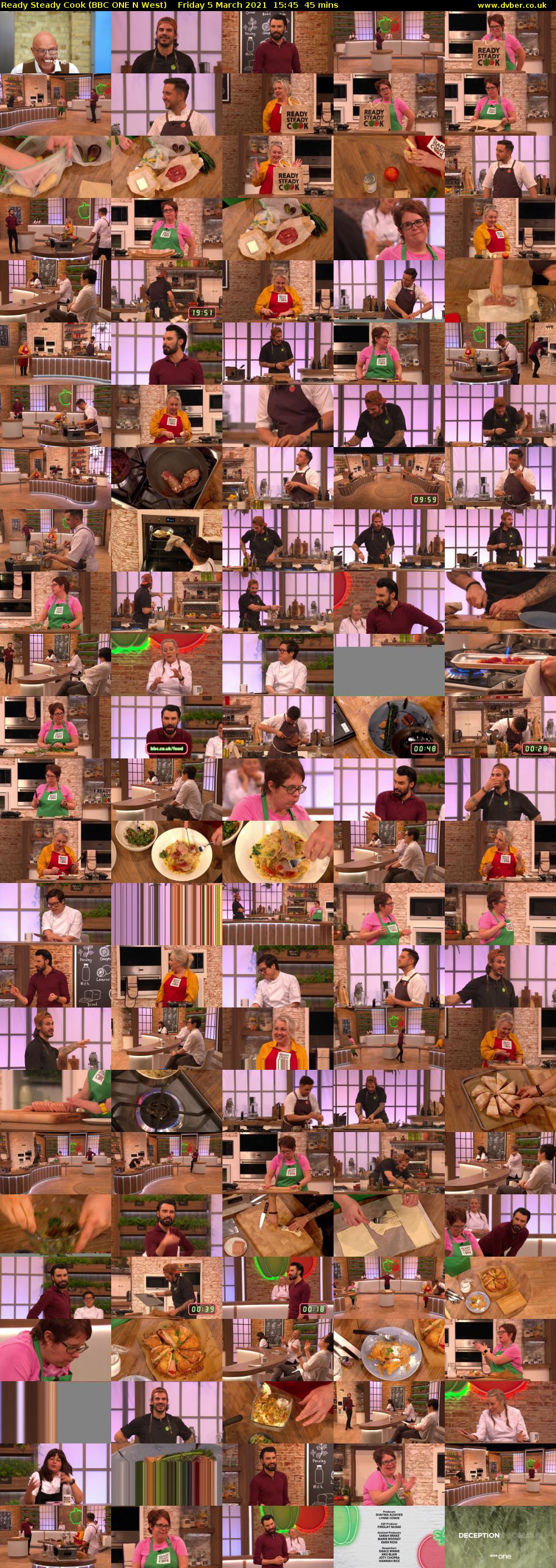 Ready Steady Cook (BBC ONE N West) Friday 5 March 2021 15:45 - 16:30