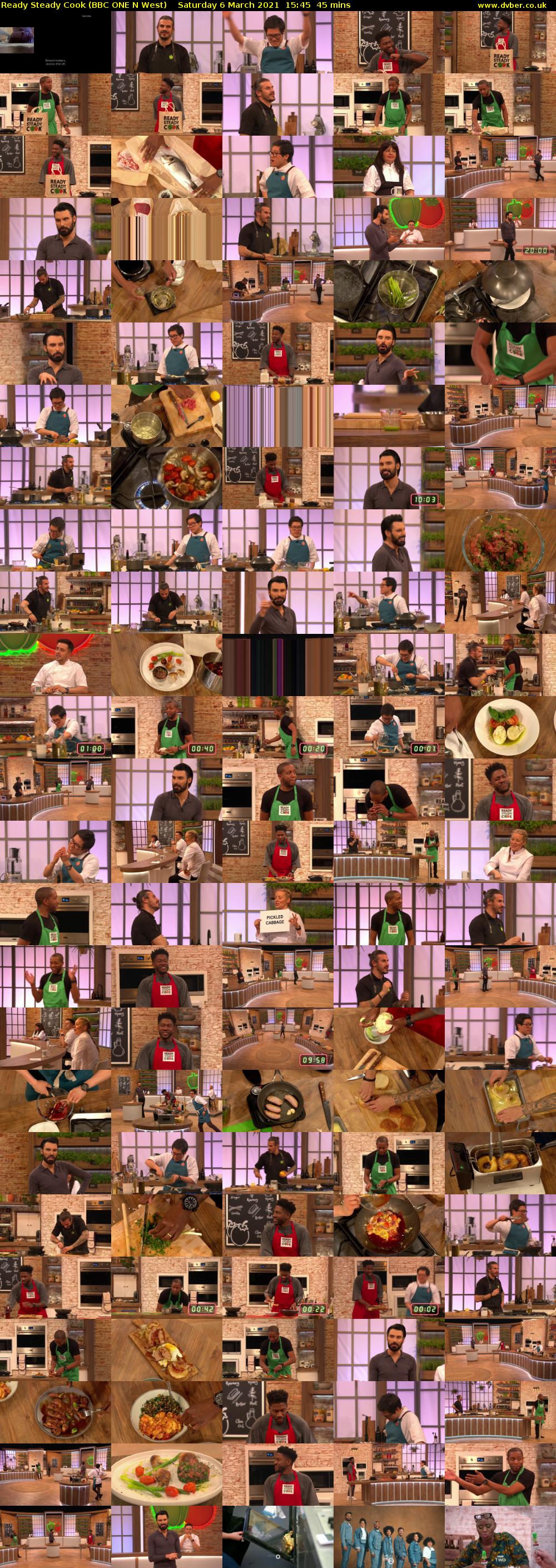 Ready Steady Cook (BBC ONE N West) Saturday 6 March 2021 15:45 - 16:30