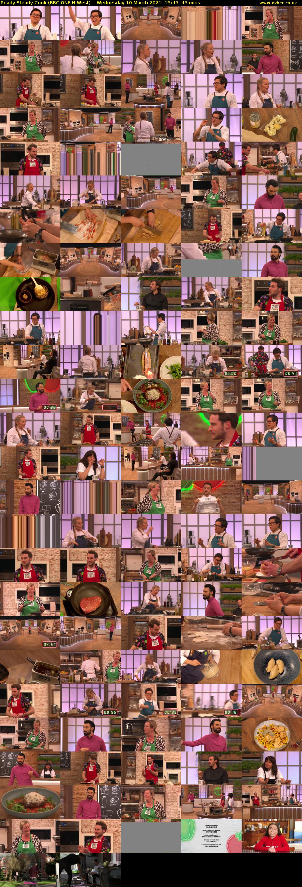 Ready Steady Cook (BBC ONE N West) Wednesday 10 March 2021 15:45 - 16:30