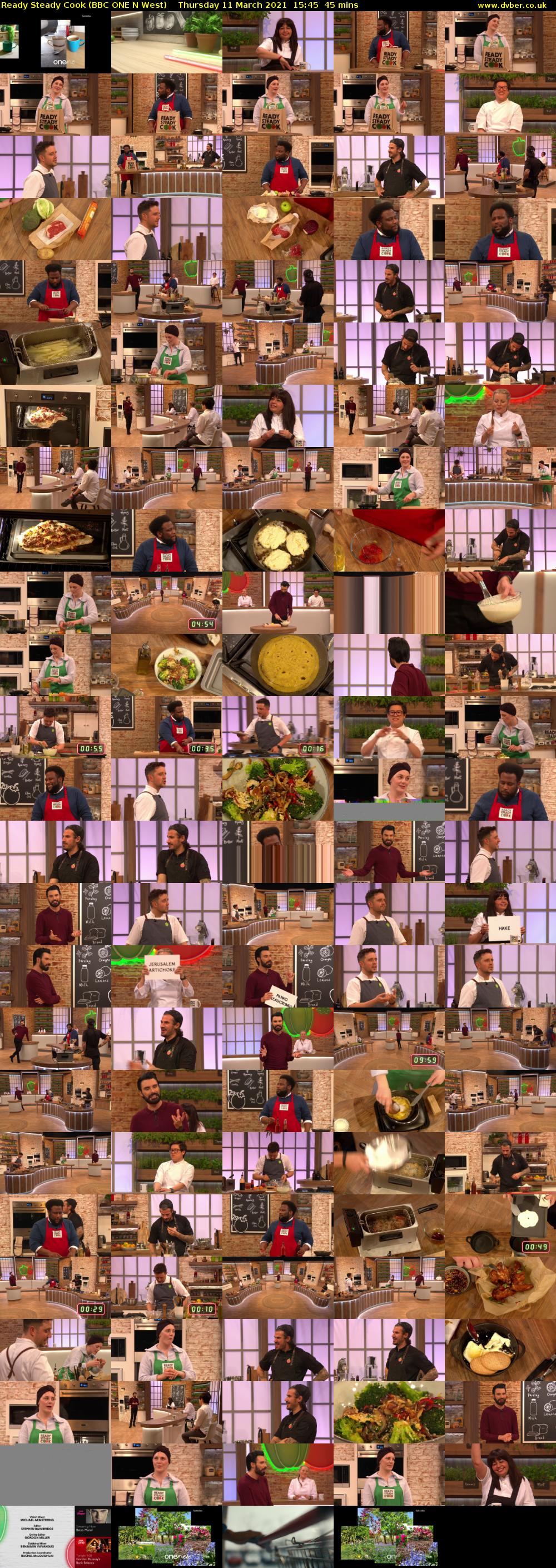 Ready Steady Cook (BBC ONE N West) Thursday 11 March 2021 15:45 - 16:30