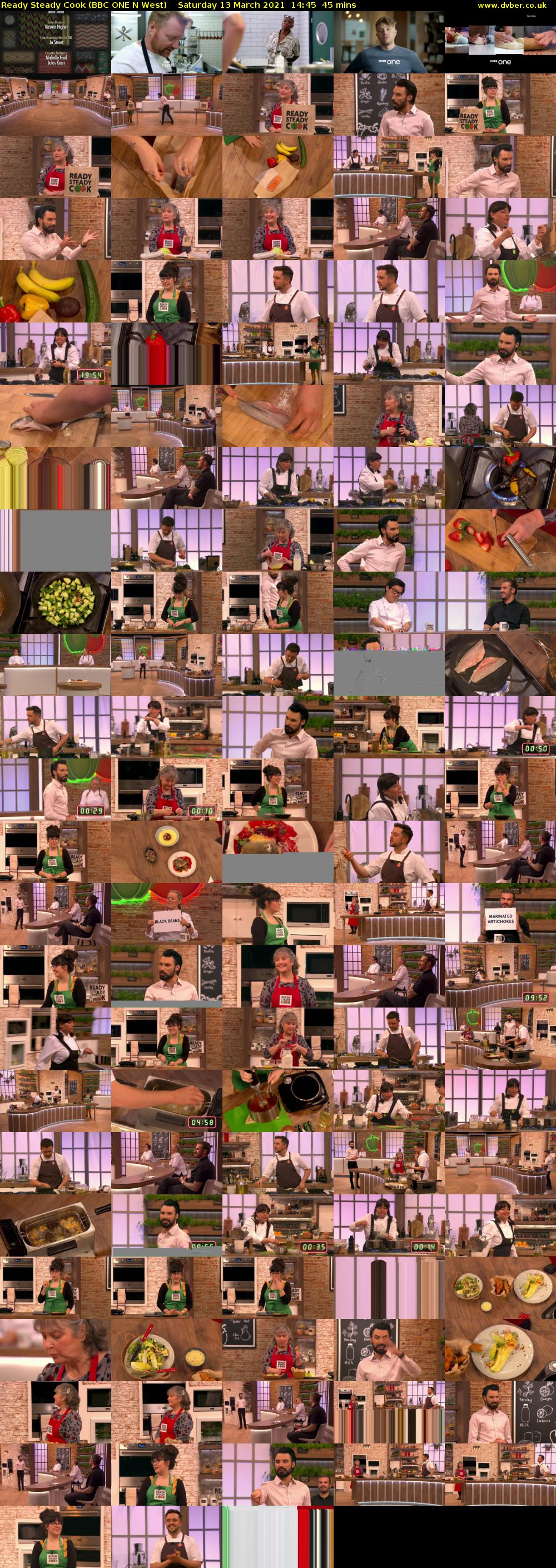 Ready Steady Cook (BBC ONE N West) Saturday 13 March 2021 14:45 - 15:30