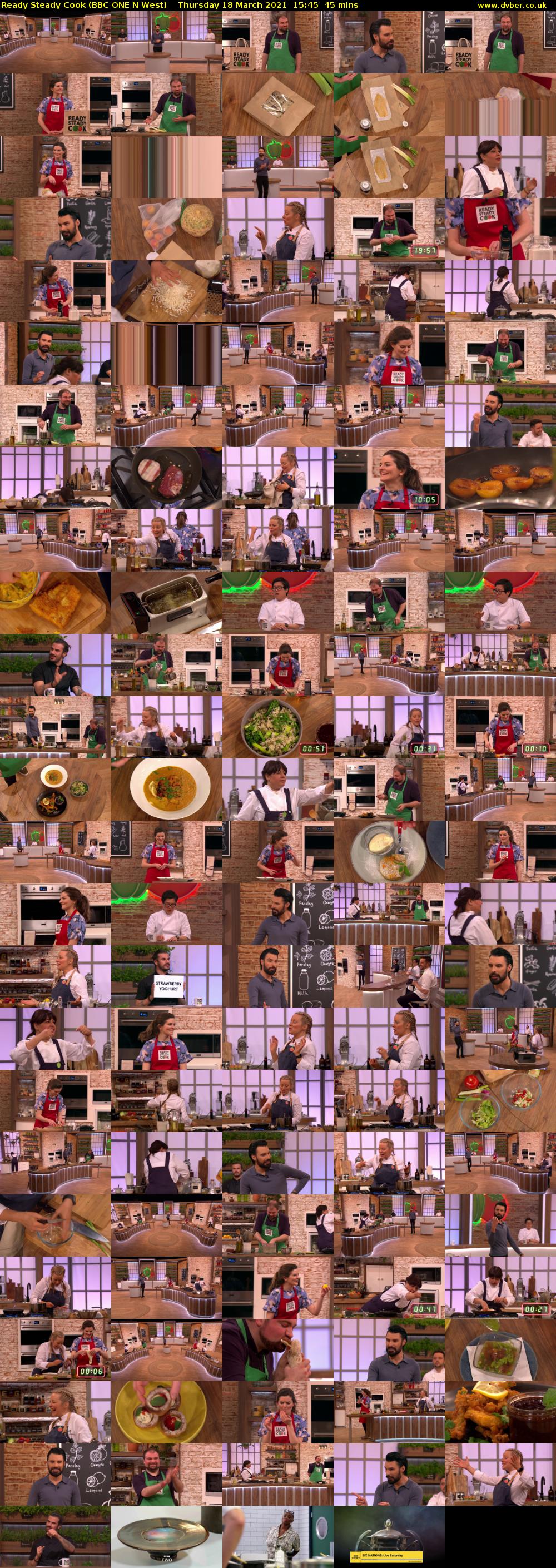 Ready Steady Cook (BBC ONE N West) Thursday 18 March 2021 15:45 - 16:30