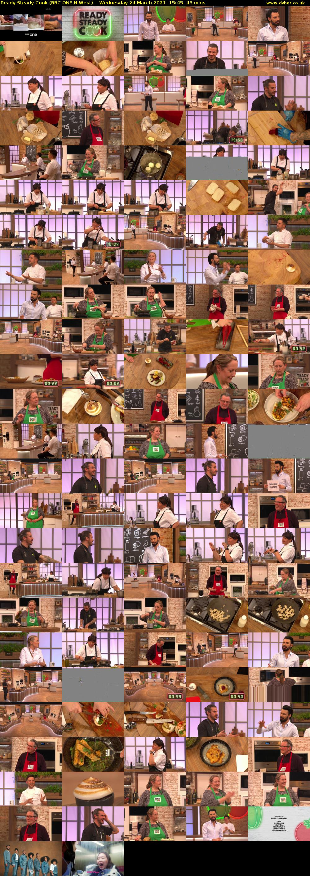 Ready Steady Cook (BBC ONE N West) Wednesday 24 March 2021 15:45 - 16:30