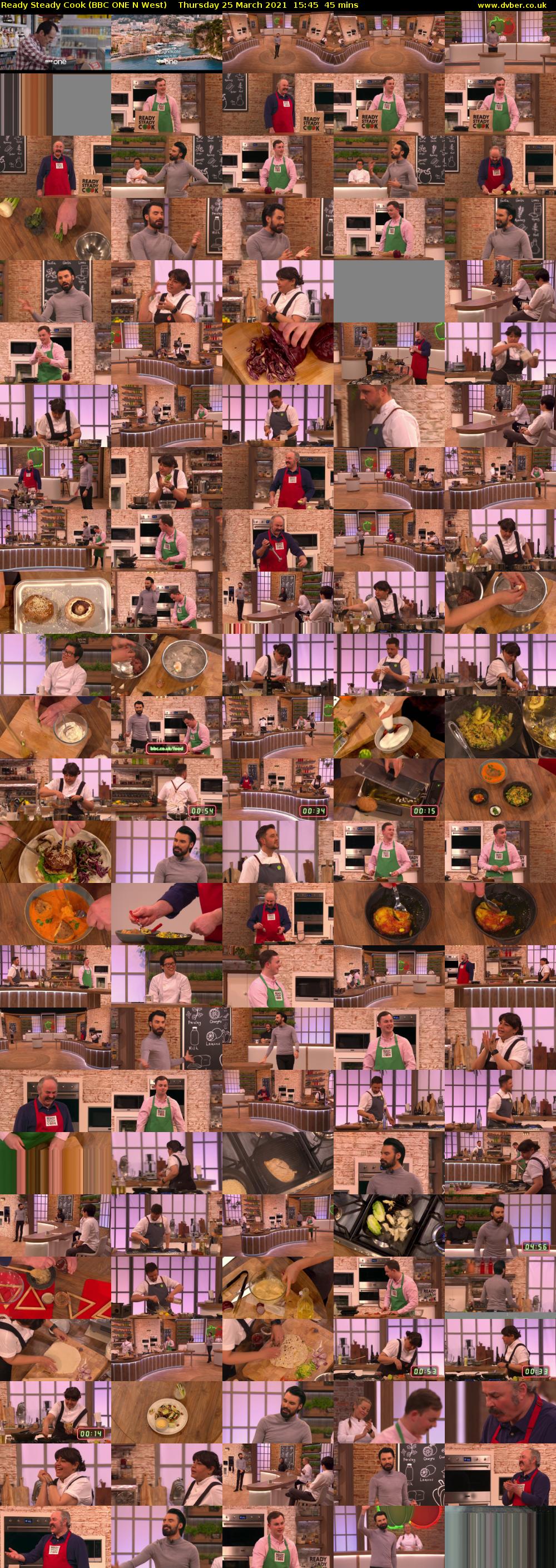 Ready Steady Cook (BBC ONE N West) Thursday 25 March 2021 15:45 - 16:30