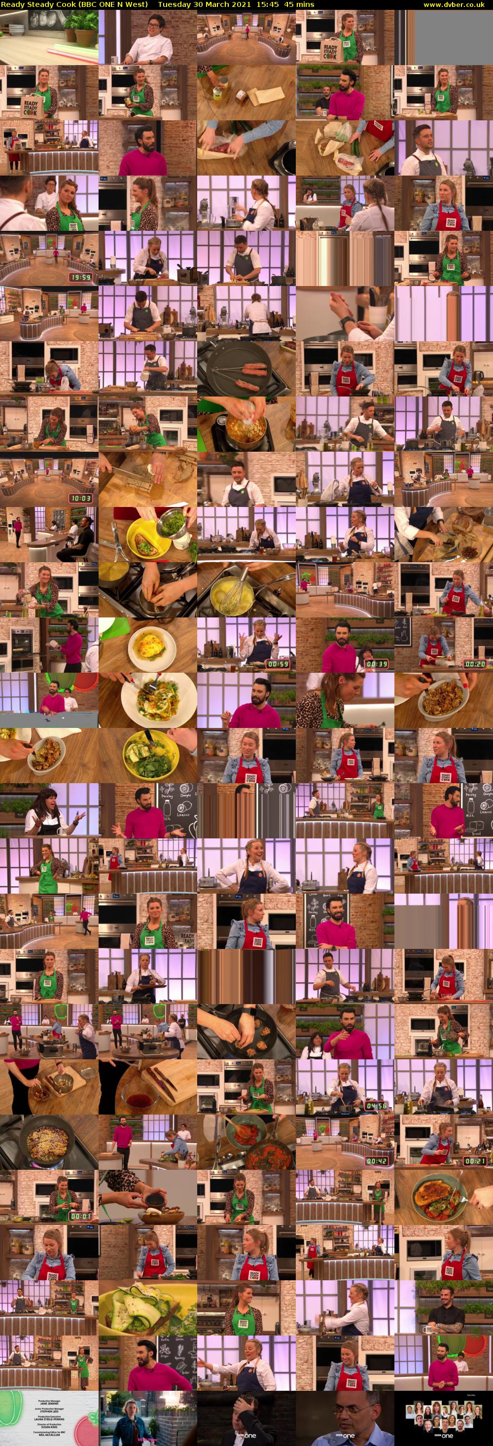 Ready Steady Cook (BBC ONE N West) Tuesday 30 March 2021 15:45 - 16:30