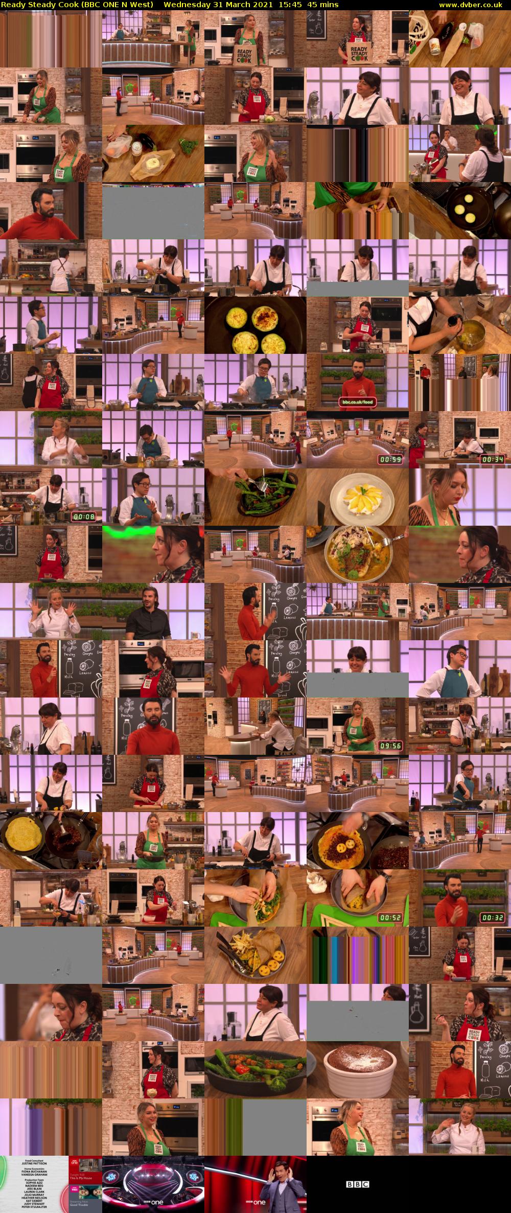 Ready Steady Cook (BBC ONE N West) Wednesday 31 March 2021 15:45 - 16:30