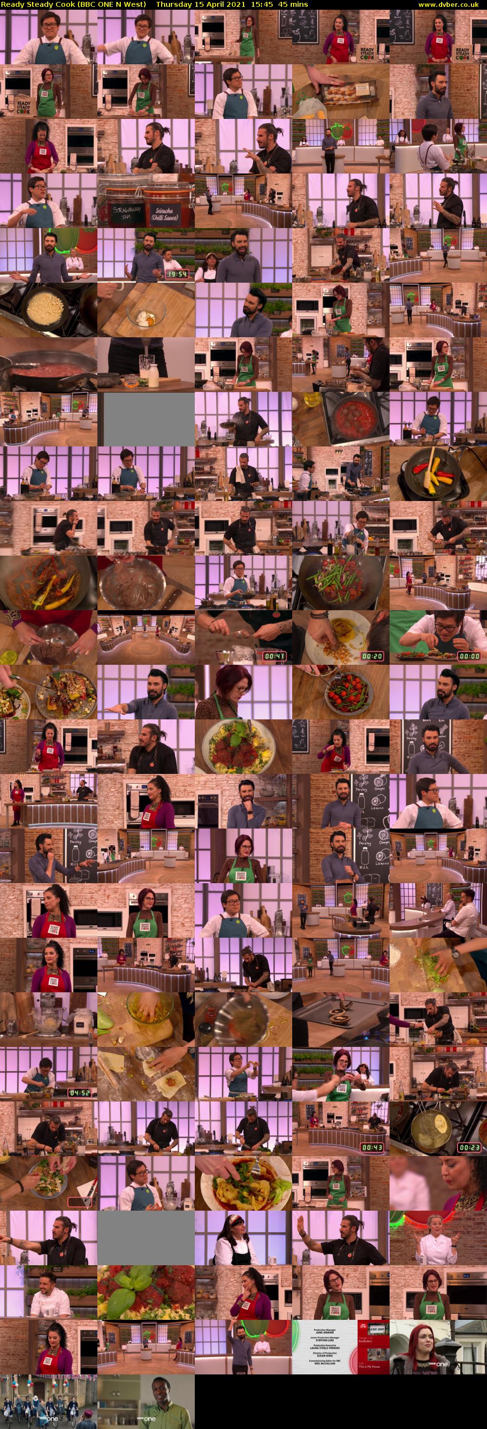 Ready Steady Cook (BBC ONE N West) Thursday 15 April 2021 15:45 - 16:30