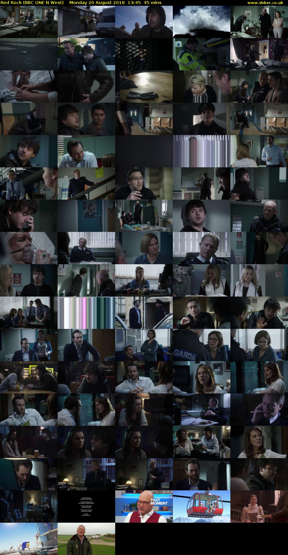 Red Rock (BBC ONE N West) Monday 20 August 2018 13:45 - 14:30