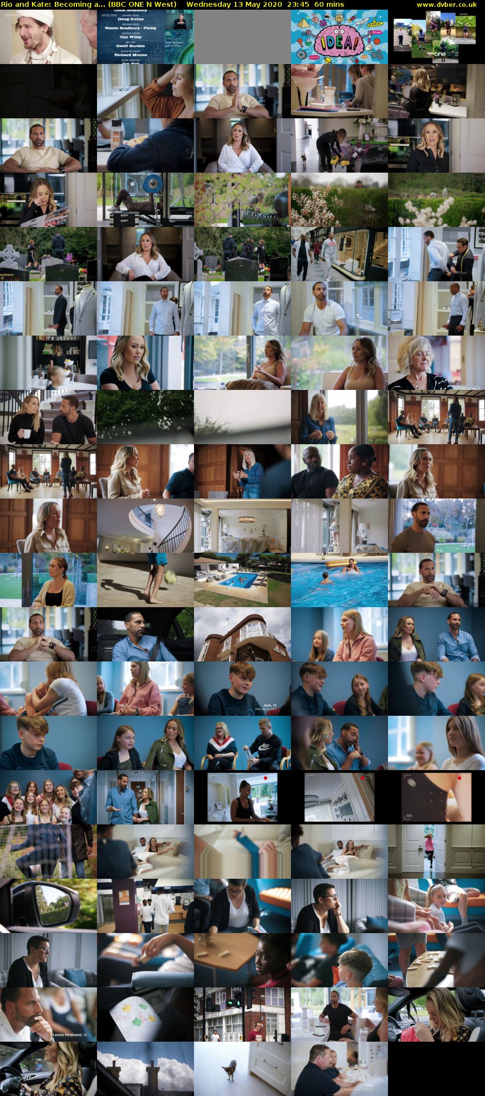 Rio and Kate: Becoming a... (BBC ONE N West) Wednesday 13 May 2020 23:45 - 00:45