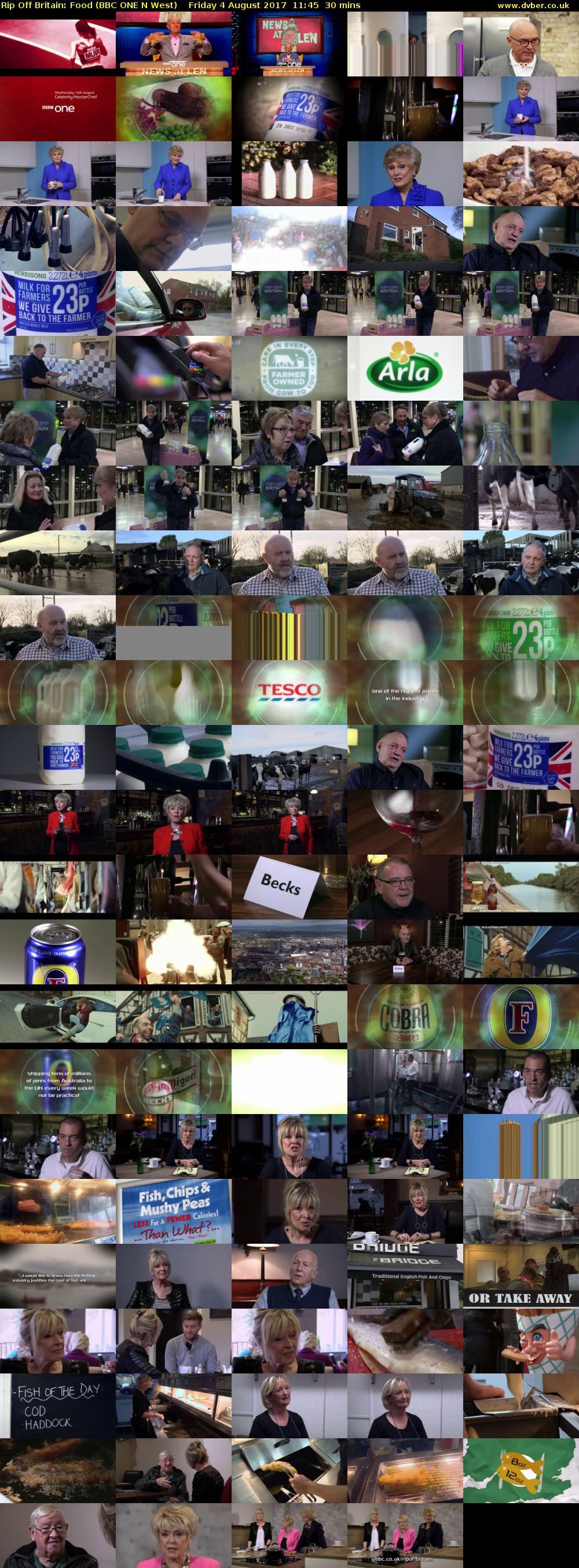 Rip Off Britain: Food (BBC ONE N West) Friday 4 August 2017 11:45 - 12:15