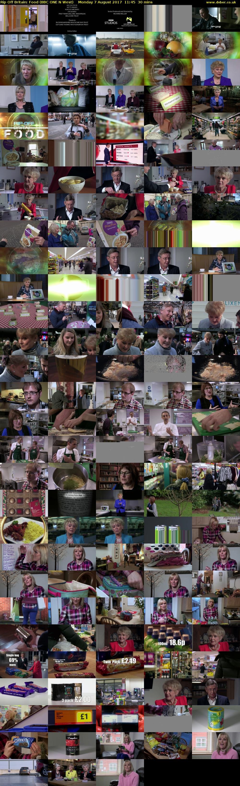 Rip Off Britain: Food (BBC ONE N West) Monday 7 August 2017 11:45 - 12:15