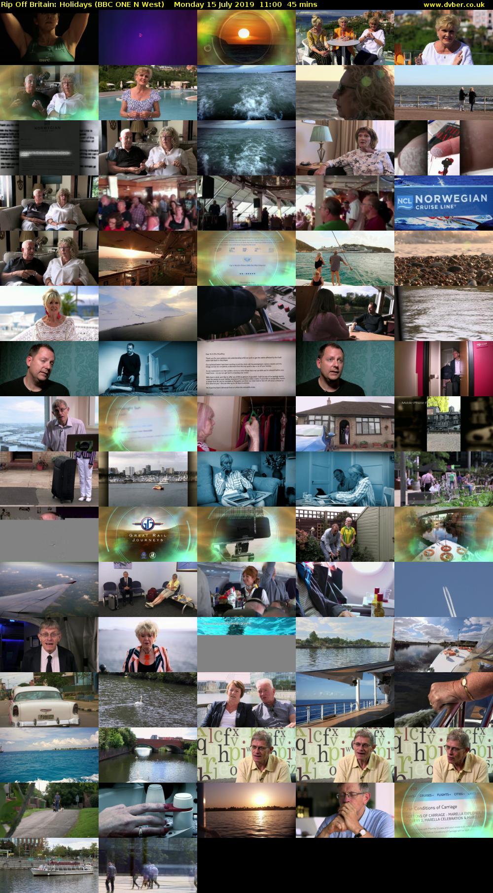 Rip Off Britain: Holidays (BBC ONE N West) Monday 15 July 2019 11:00 - 11:45