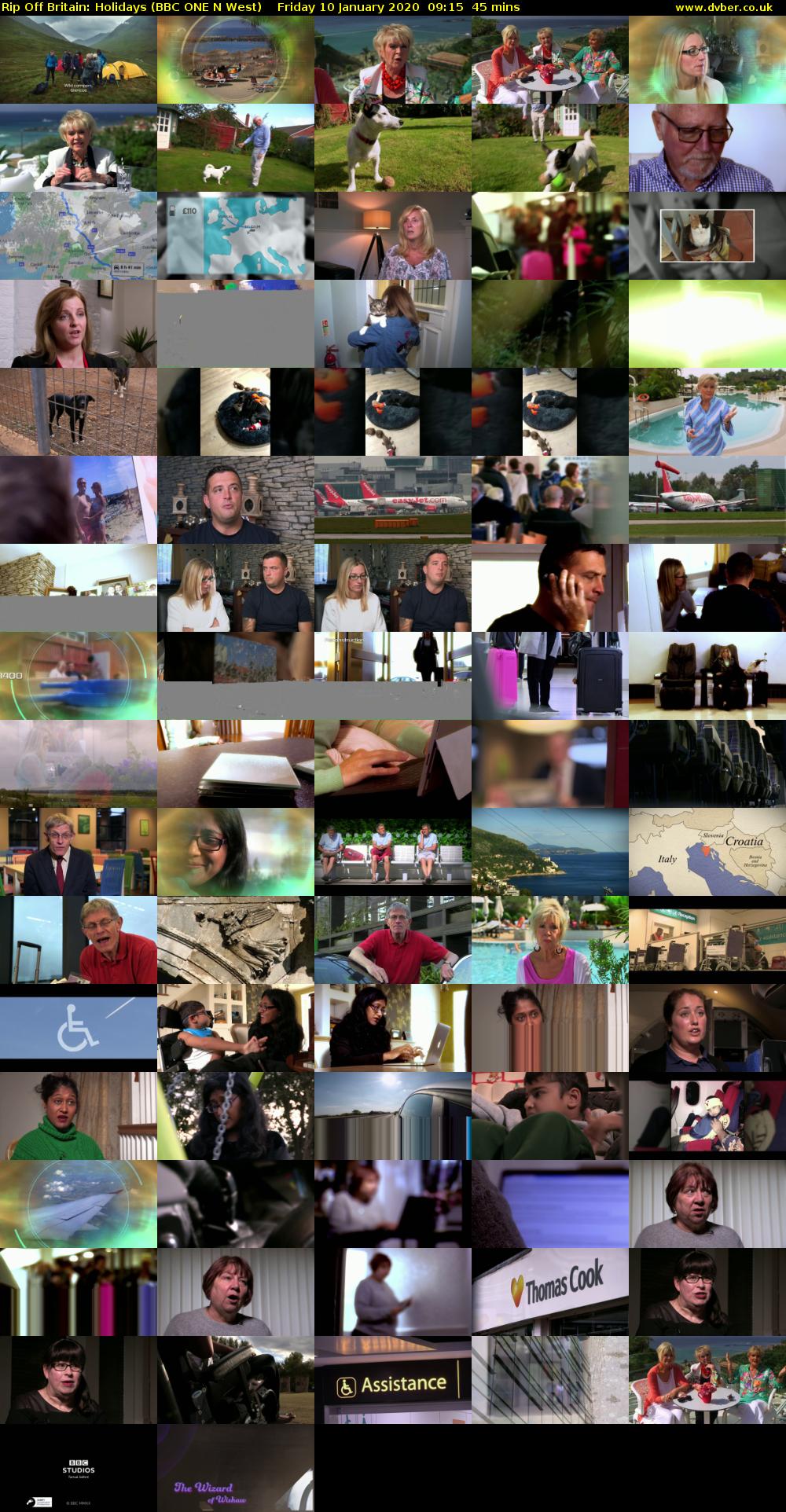 Rip Off Britain: Holidays (BBC ONE N West) Friday 10 January 2020 09:15 - 10:00