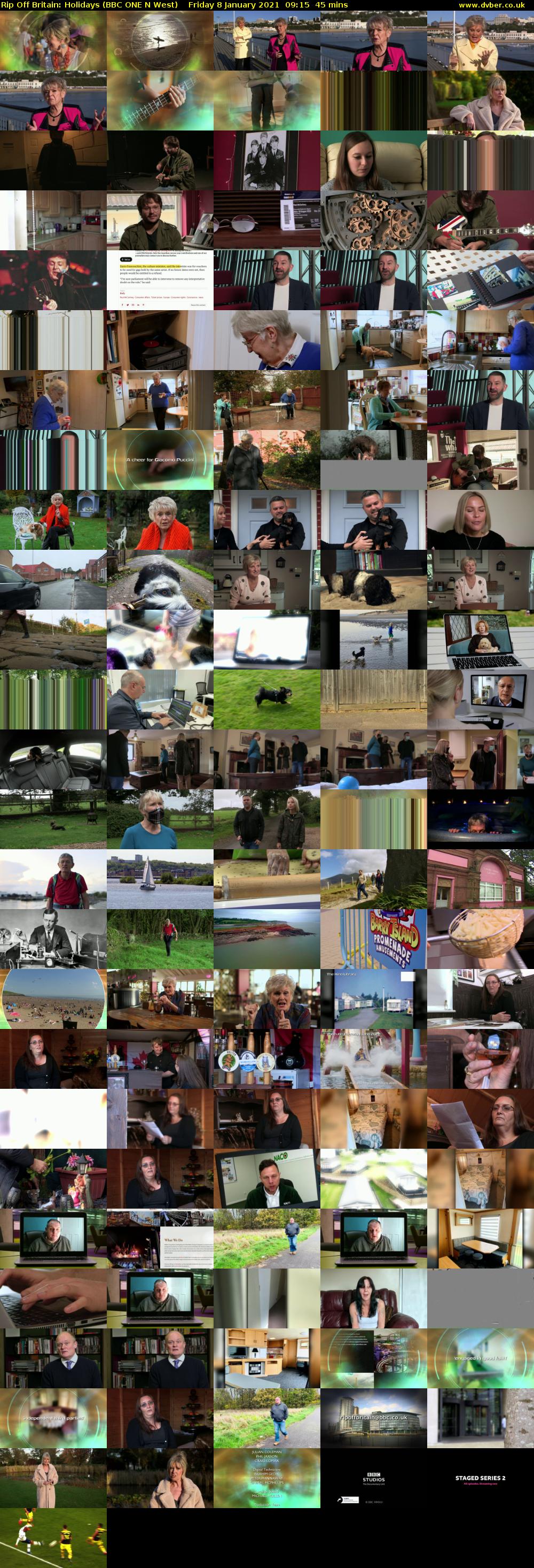 Rip Off Britain: Holidays (BBC ONE N West) Friday 8 January 2021 09:15 - 10:00