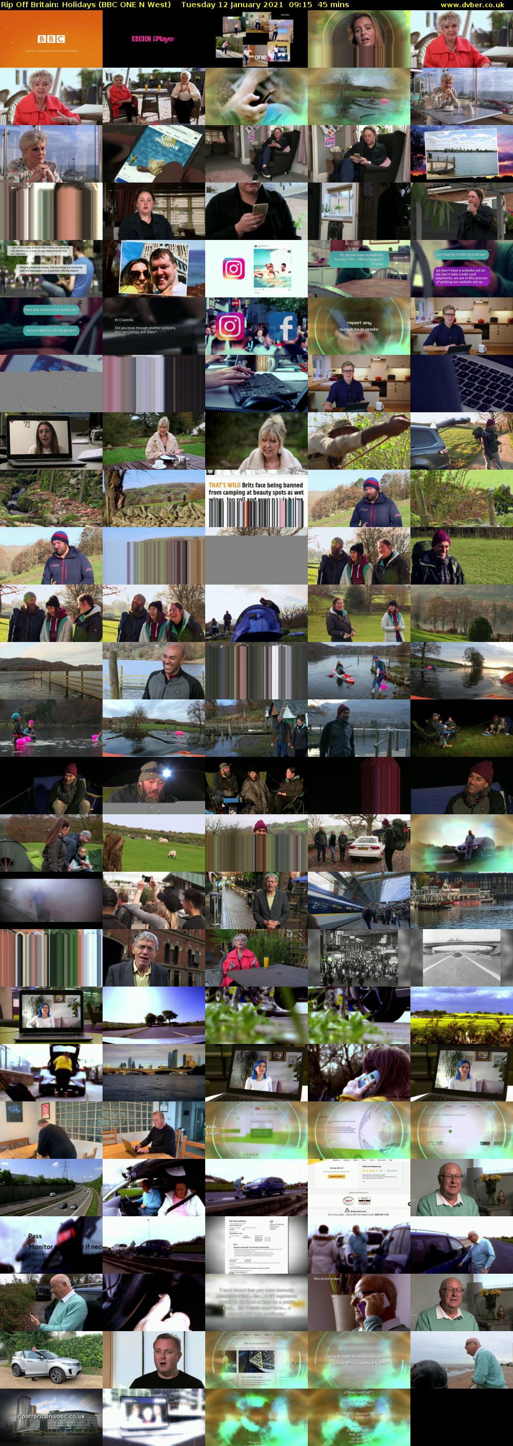 Rip Off Britain: Holidays (BBC ONE N West) Tuesday 12 January 2021 09:15 - 10:00