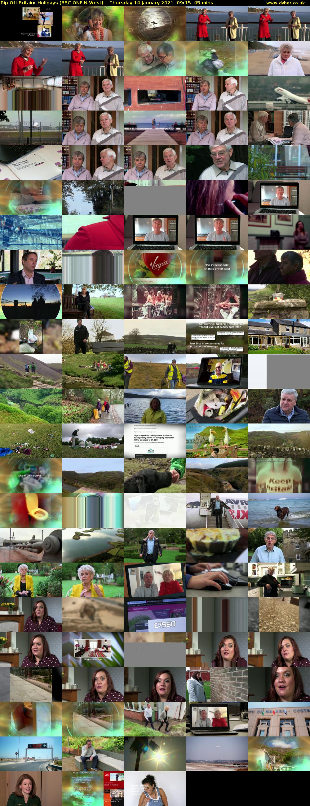 Rip Off Britain: Holidays (BBC ONE N West) Thursday 14 January 2021 09:15 - 10:00