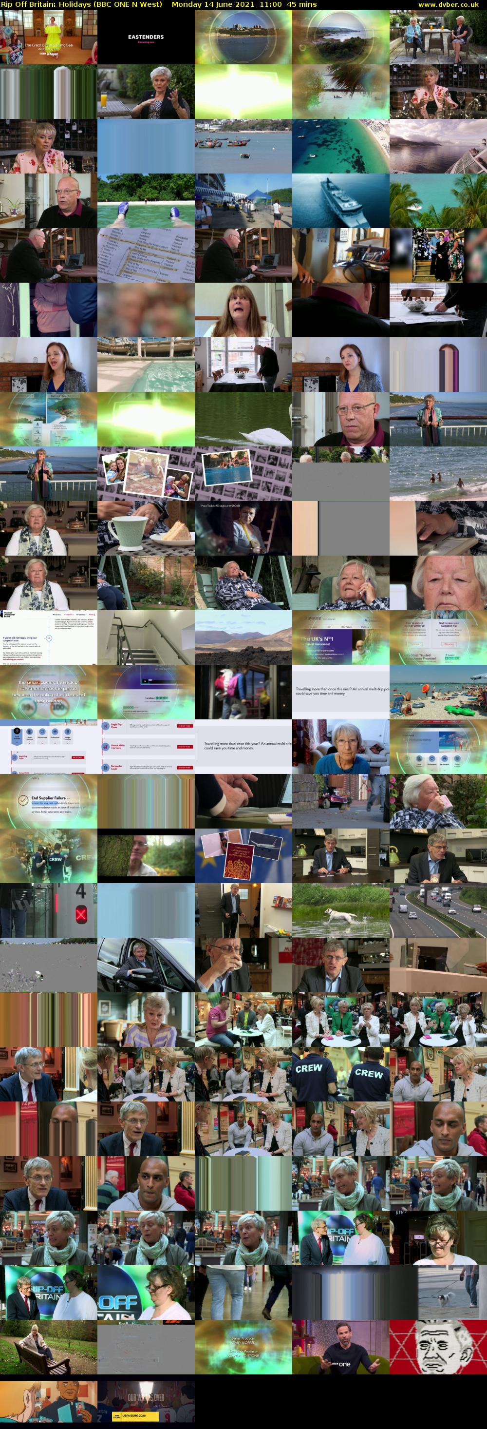 Rip Off Britain: Holidays (BBC ONE N West) Monday 14 June 2021 11:00 - 11:45