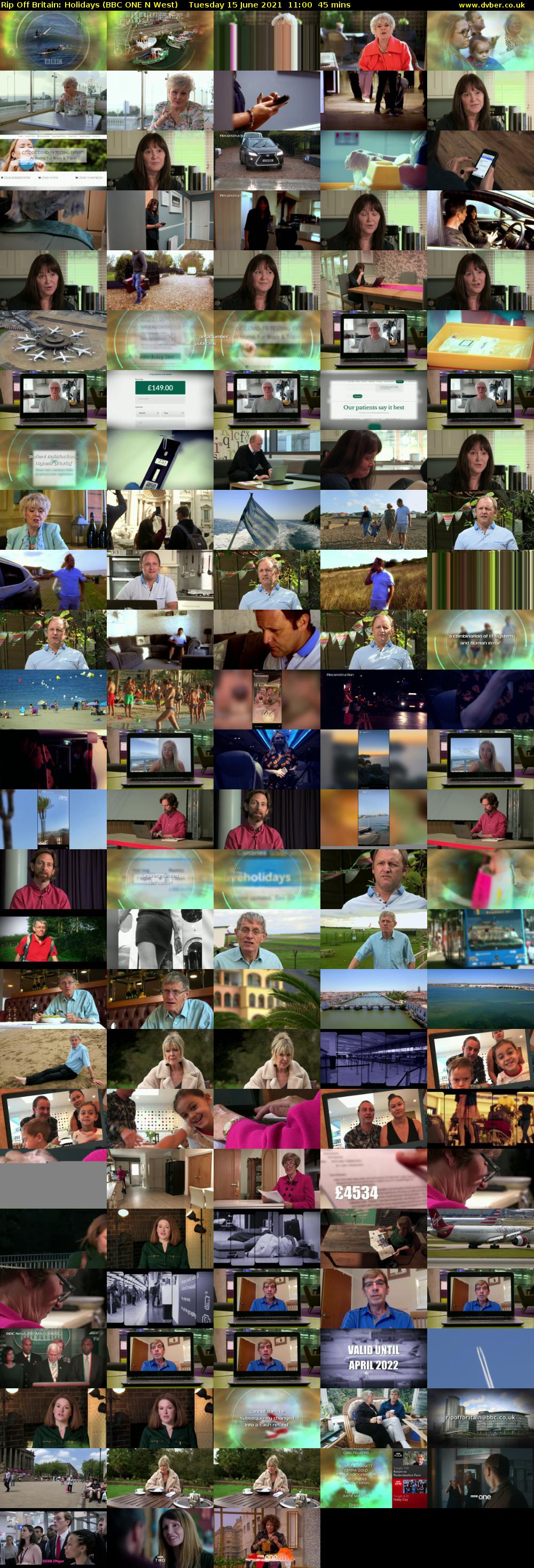 Rip Off Britain: Holidays (BBC ONE N West) Tuesday 15 June 2021 11:00 - 11:45