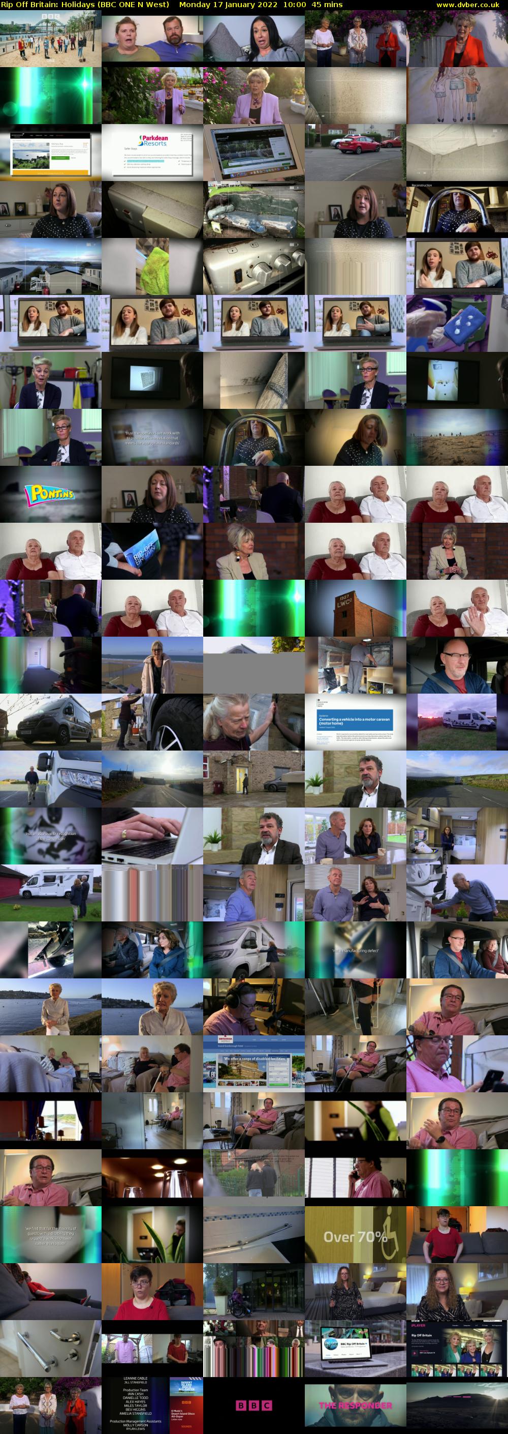Rip Off Britain: Holidays (BBC ONE N West) Monday 17 January 2022 10:00 - 10:45