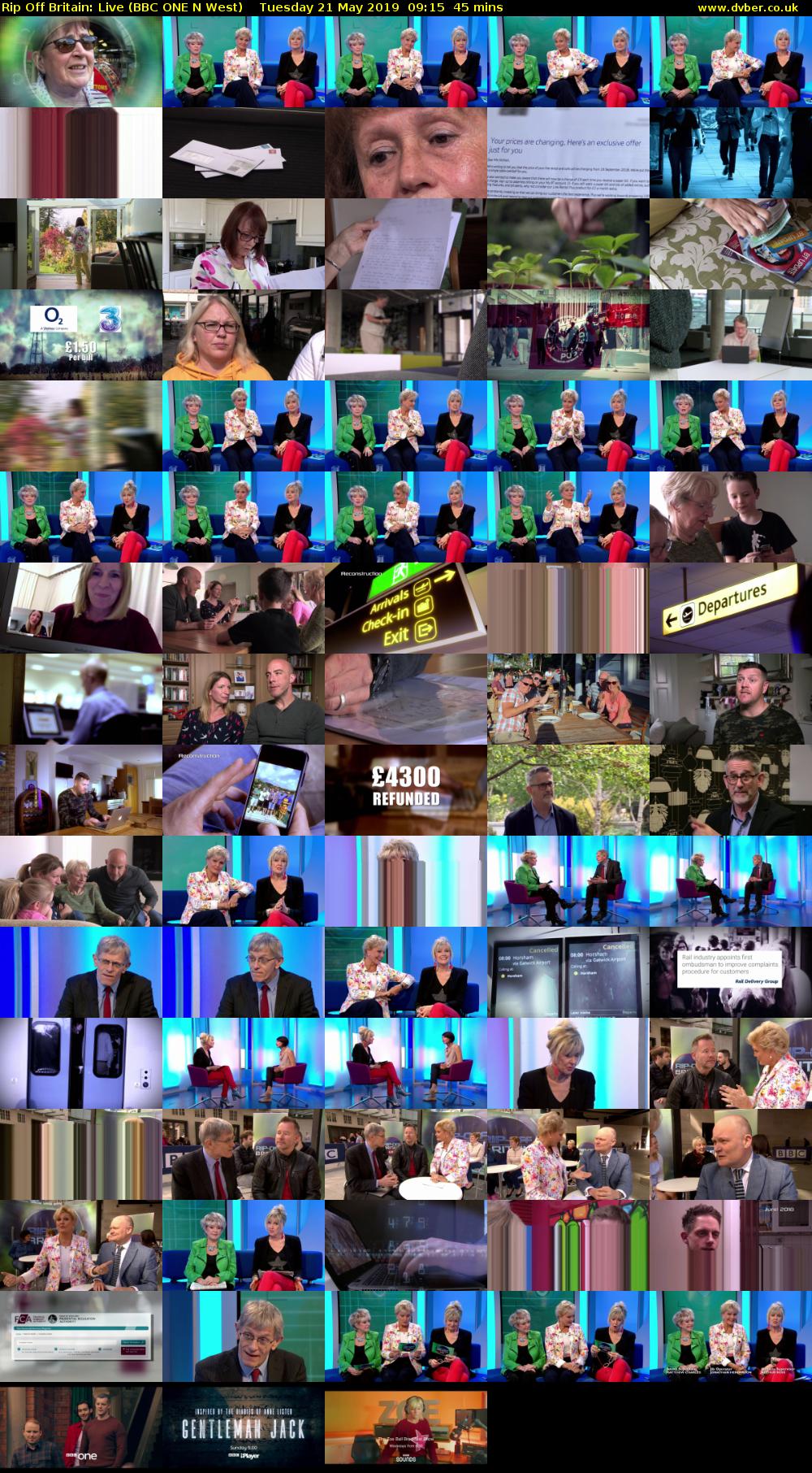 Rip Off Britain: Live (BBC ONE N West) Tuesday 21 May 2019 09:15 - 10:00