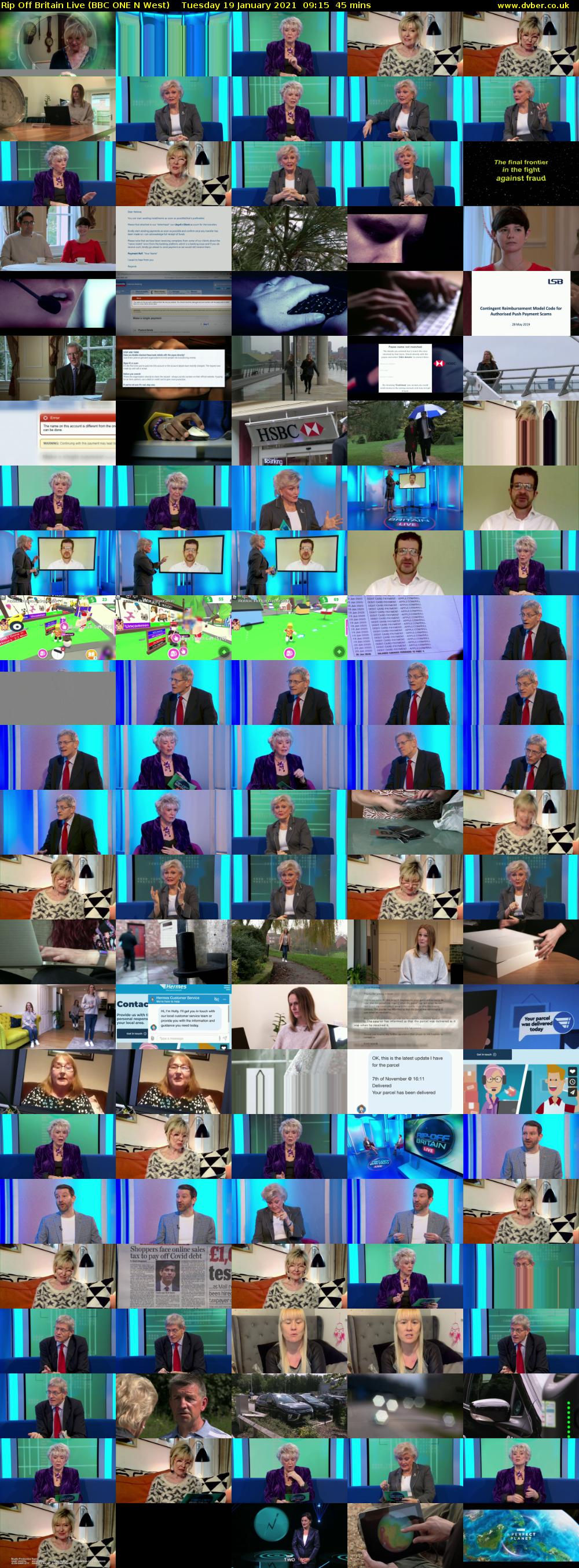 Rip Off Britain Live (BBC ONE N West) Tuesday 19 January 2021 09:15 - 10:00