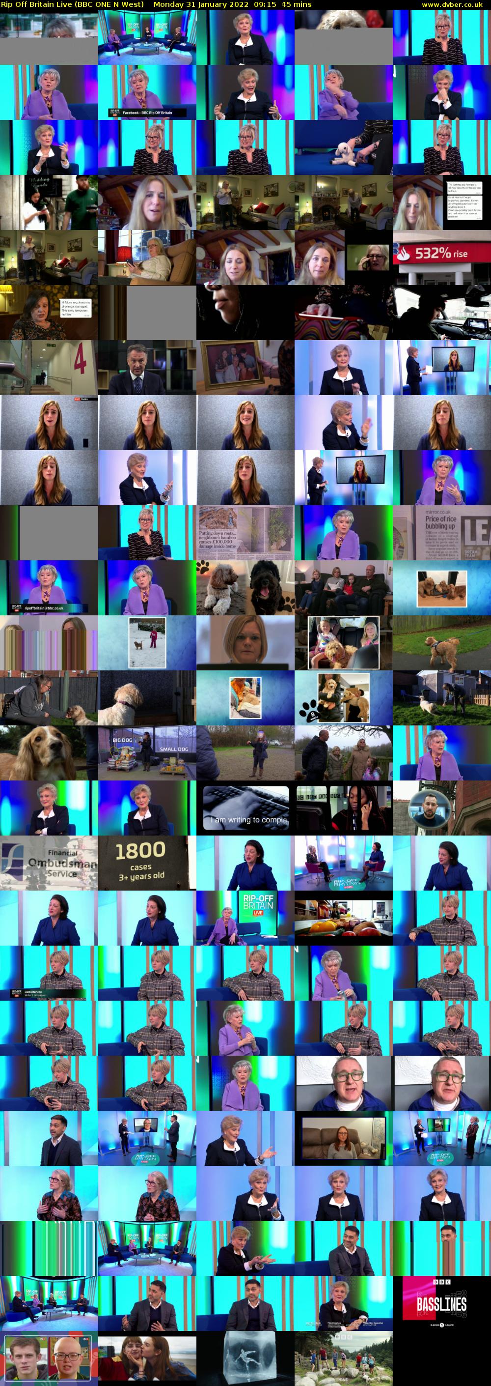 Rip Off Britain Live (BBC ONE N West) Monday 31 January 2022 09:15 - 10:00