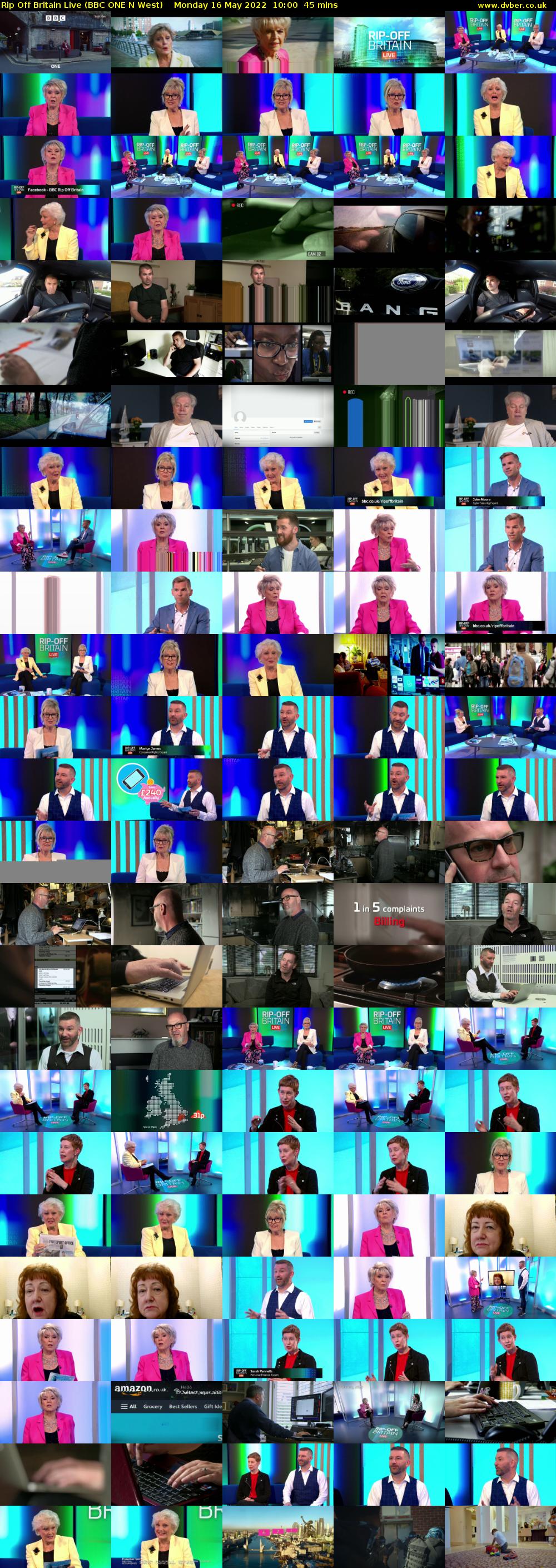 Rip Off Britain Live (BBC ONE N West) Monday 16 May 2022 10:00 - 10:45