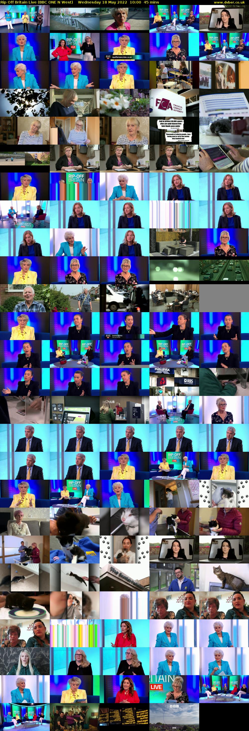Rip Off Britain Live (BBC ONE N West) Wednesday 18 May 2022 10:00 - 10:45