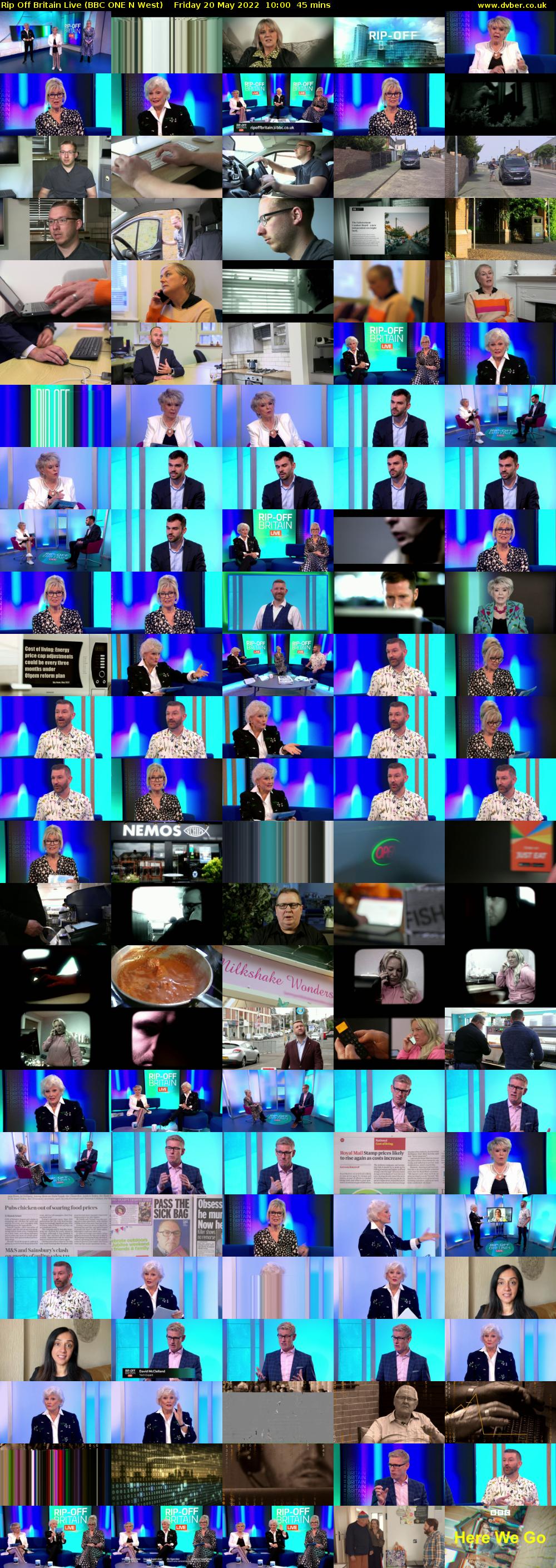 Rip Off Britain Live (BBC ONE N West) Friday 20 May 2022 10:00 - 10:45