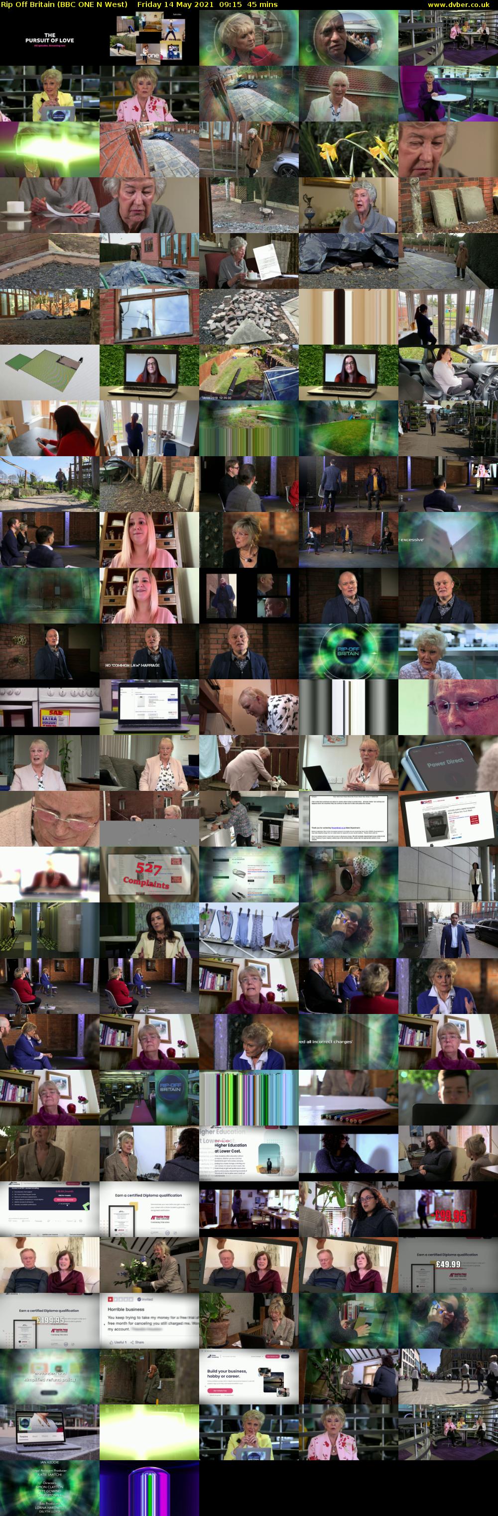 Rip Off Britain (BBC ONE N West) Friday 14 May 2021 09:15 - 10:00