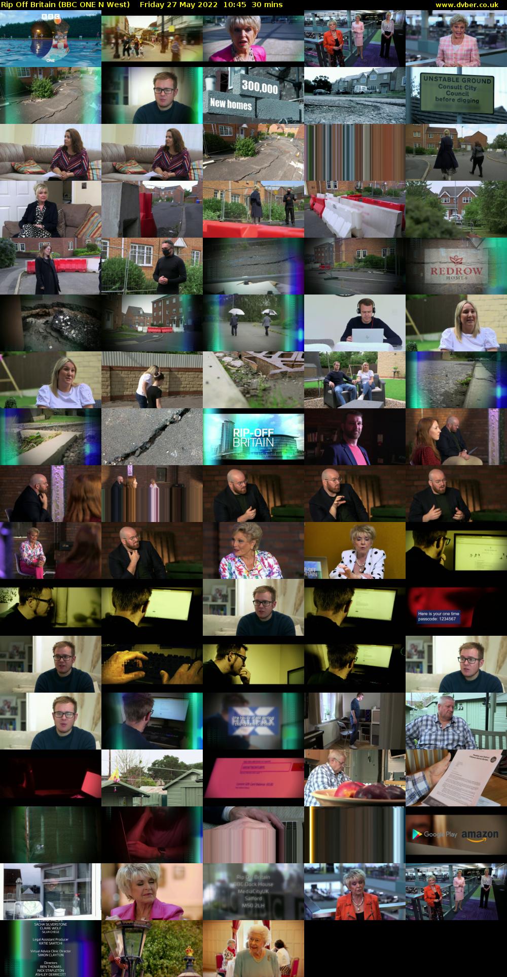 Rip Off Britain (BBC ONE N West) Friday 27 May 2022 10:45 - 11:15