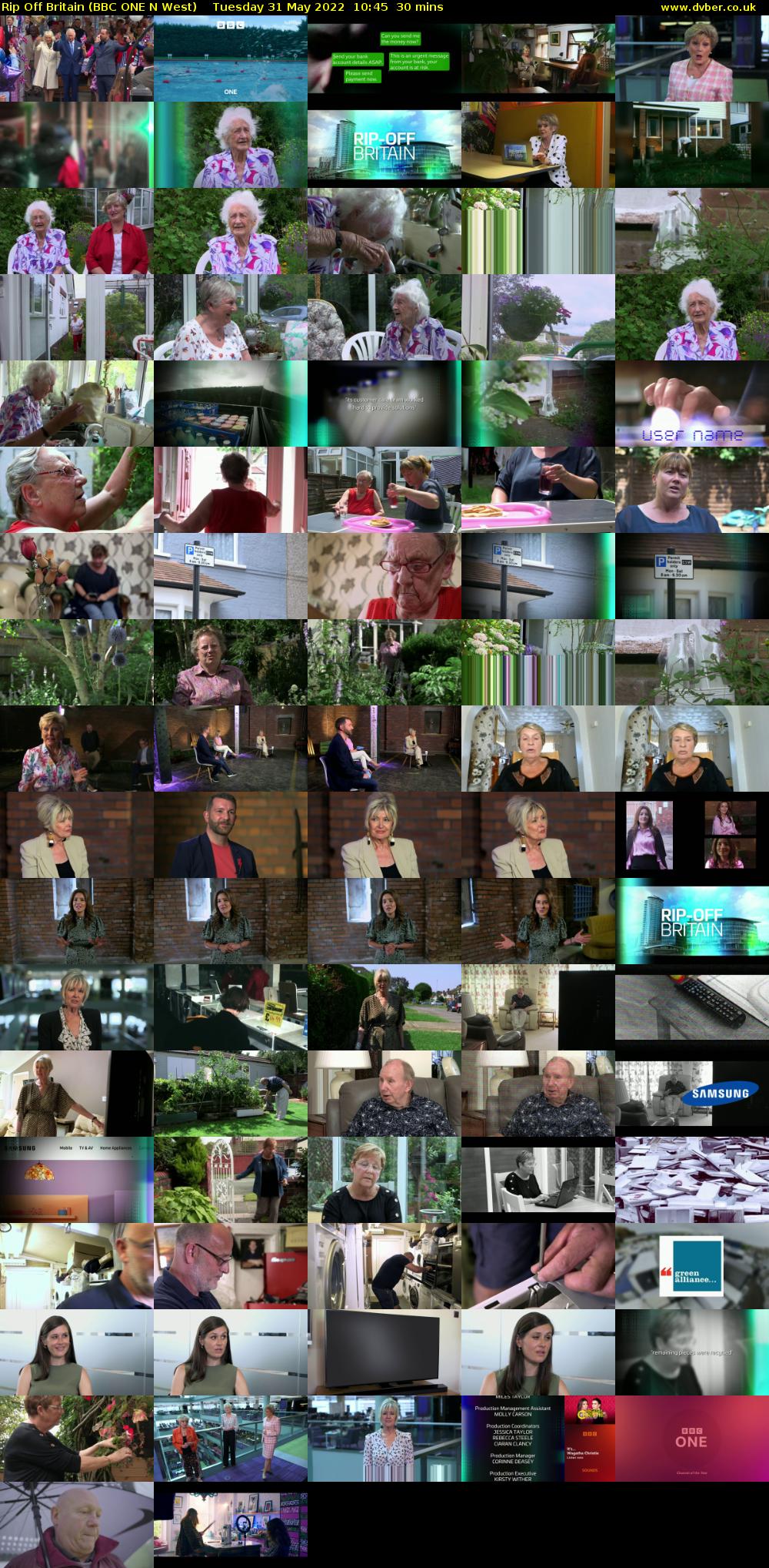 Rip Off Britain (BBC ONE N West) Tuesday 31 May 2022 10:45 - 11:15