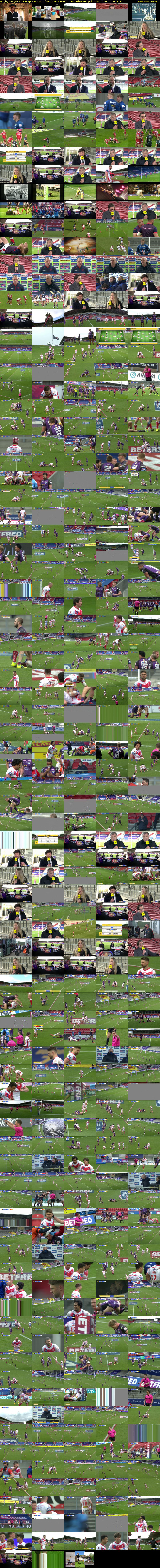 Rugby League Challenge Cup: St... (BBC ONE N West) Saturday 10 April 2021 14:00 - 16:30