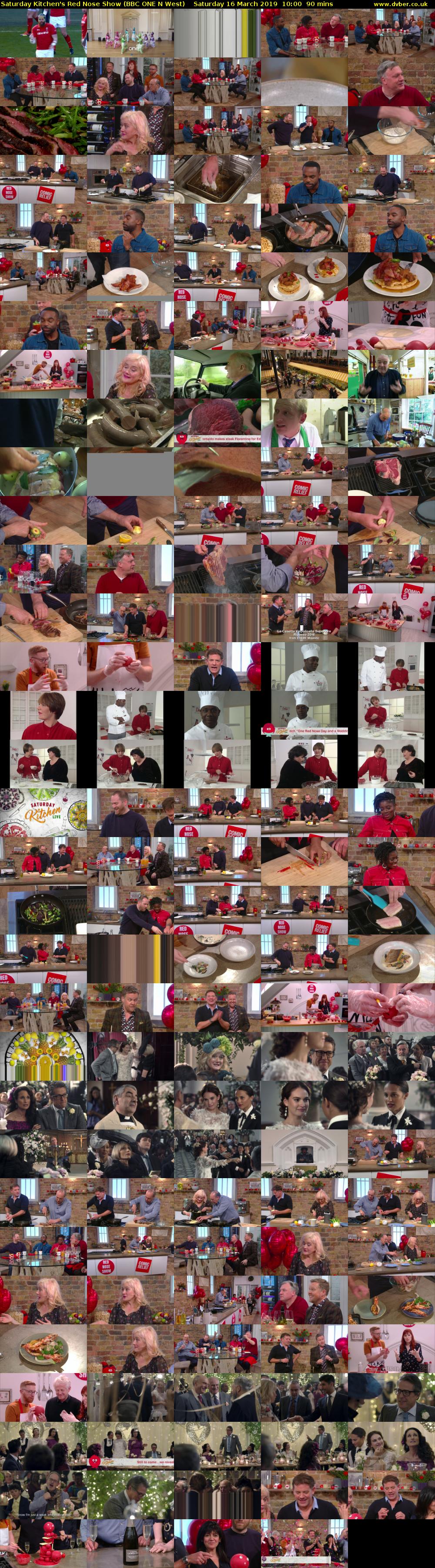 Saturday Kitchen's Red Nose Show (BBC ONE N West) Saturday 16 March 2019 10:00 - 11:30