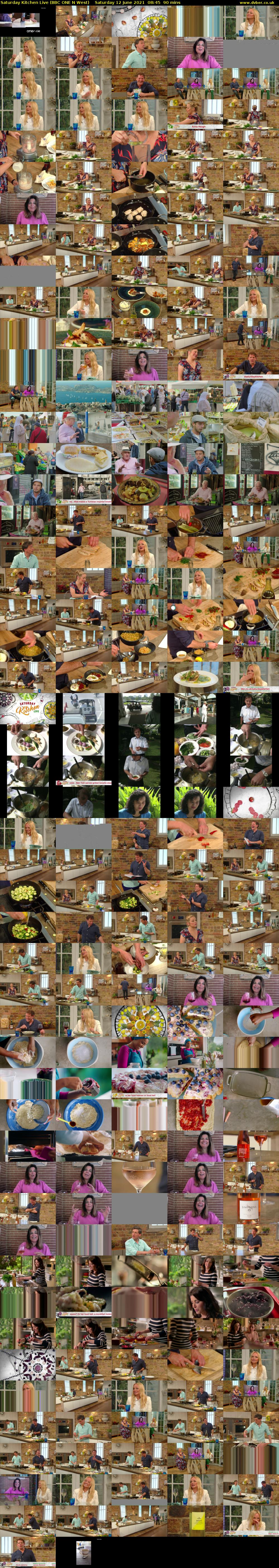 Saturday Kitchen Live (BBC ONE N West) Saturday 12 June 2021 08:45 - 10:15