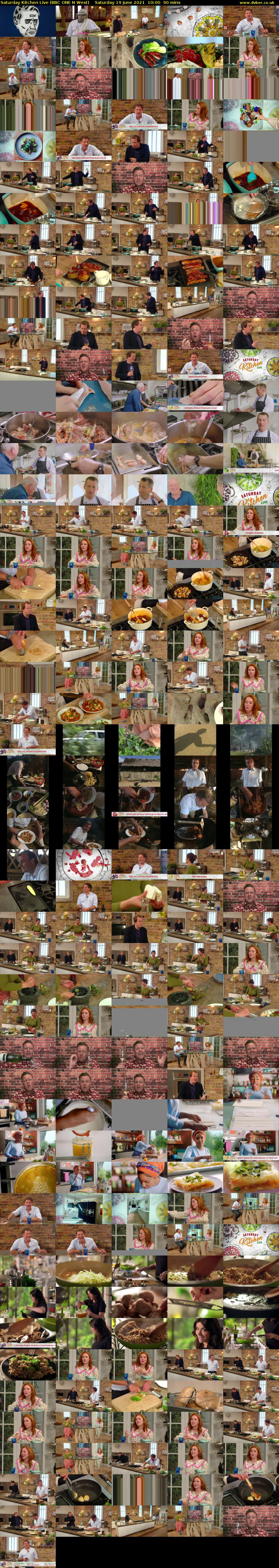 Saturday Kitchen Live (BBC ONE N West) Saturday 19 June 2021 10:00 - 11:30