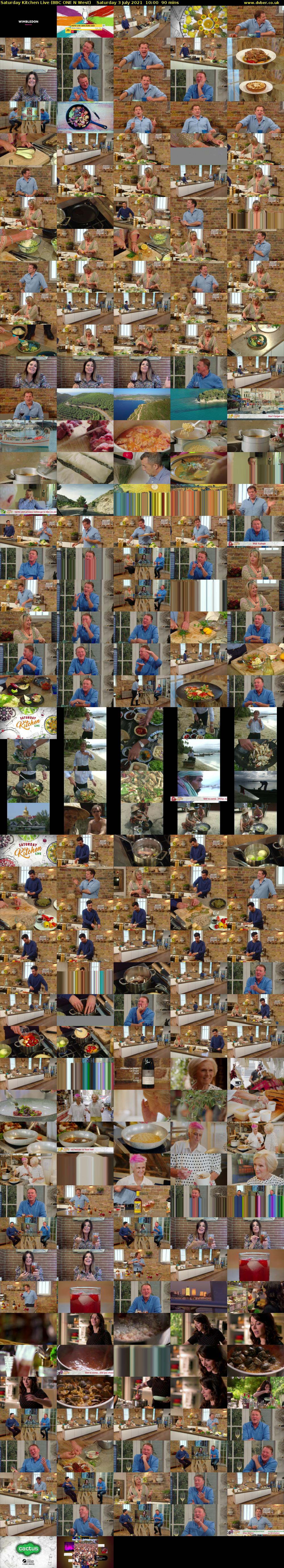 Saturday Kitchen Live (BBC ONE N West) Saturday 3 July 2021 10:00 - 11:30