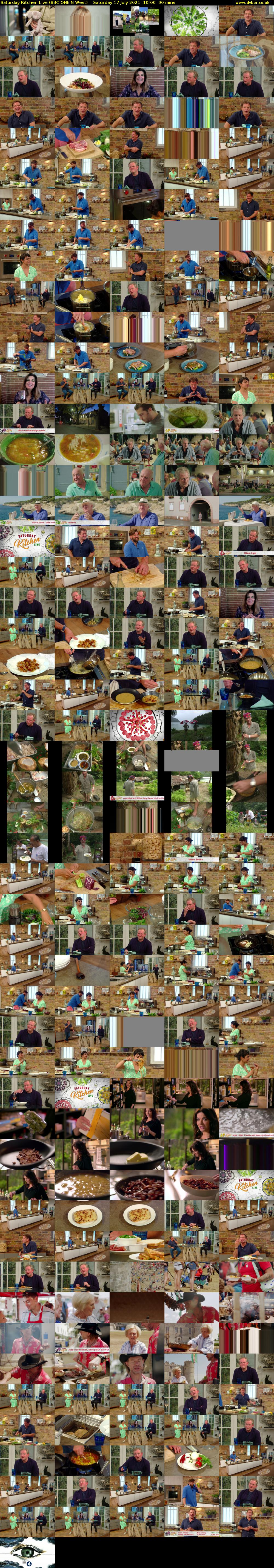 Saturday Kitchen Live (BBC ONE N West) Saturday 17 July 2021 10:00 - 11:30