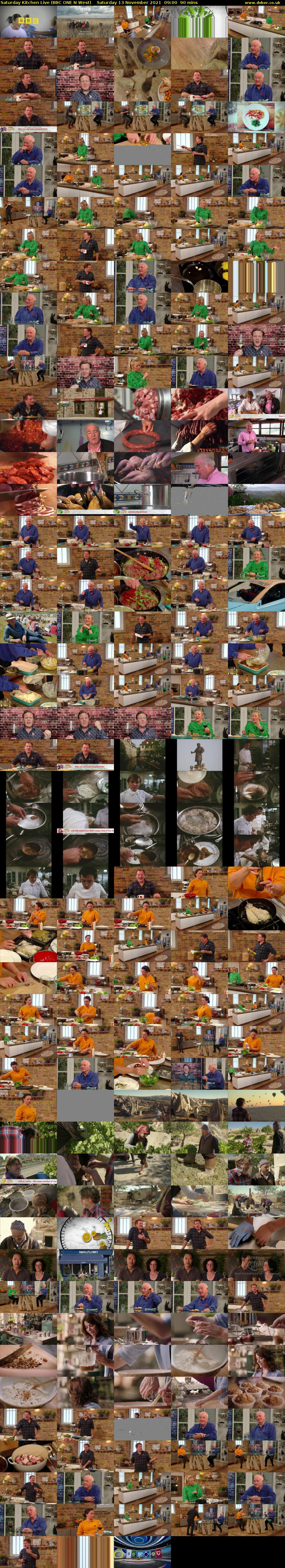 Saturday Kitchen Live (BBC ONE N West) Saturday 13 November 2021 09:00 - 10:30