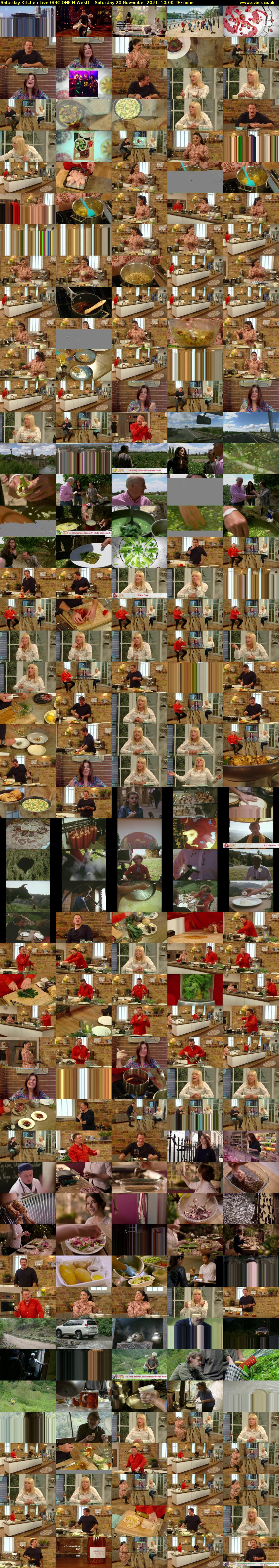 Saturday Kitchen Live (BBC ONE N West) Saturday 20 November 2021 10:00 - 11:30