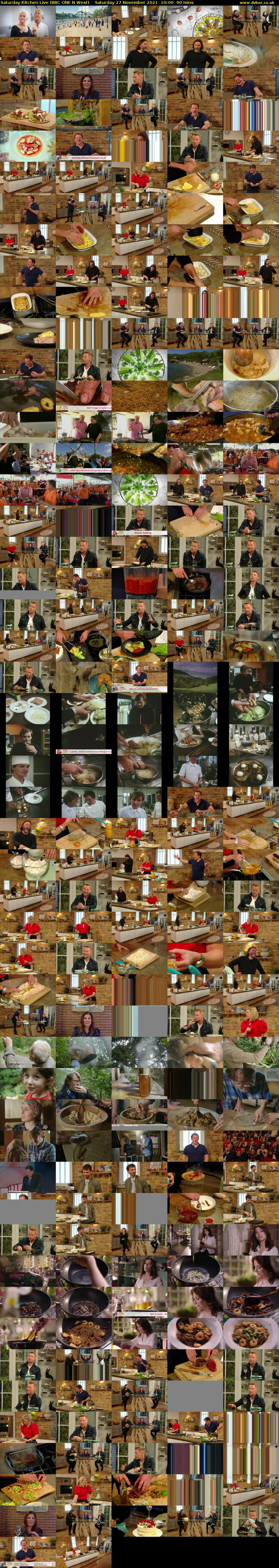 Saturday Kitchen Live (BBC ONE N West) Saturday 27 November 2021 10:00 - 11:30