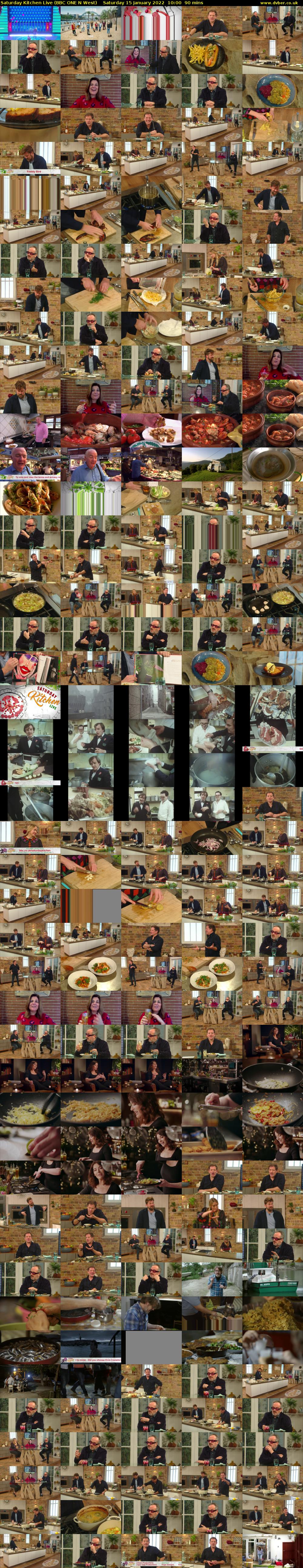 Saturday Kitchen Live (BBC ONE N West) Saturday 15 January 2022 10:00 - 11:30